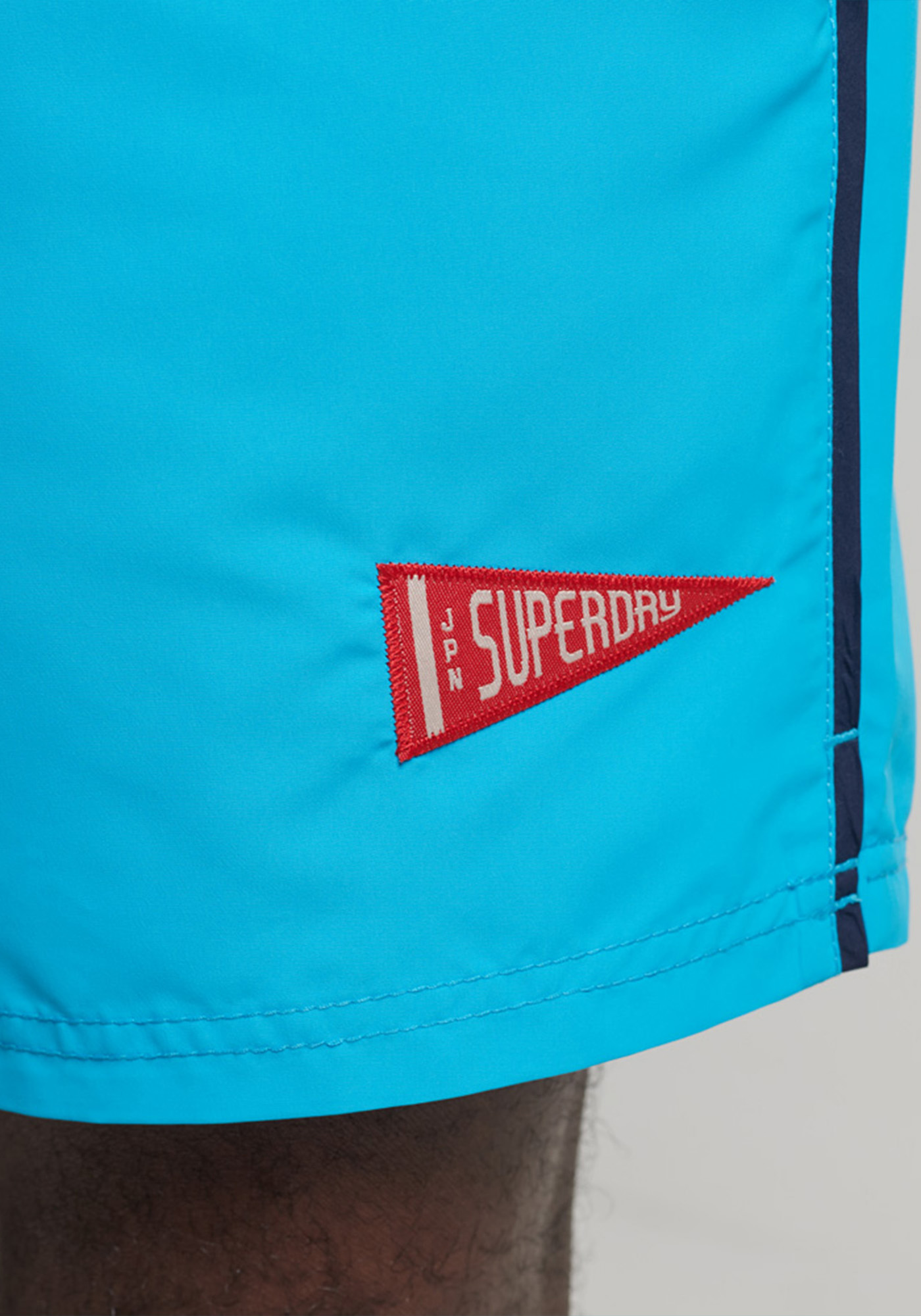 Superdry Μαγιό της σειράς Vintage Varsity - M3010188A BVT Beach Blue φωτογραφία