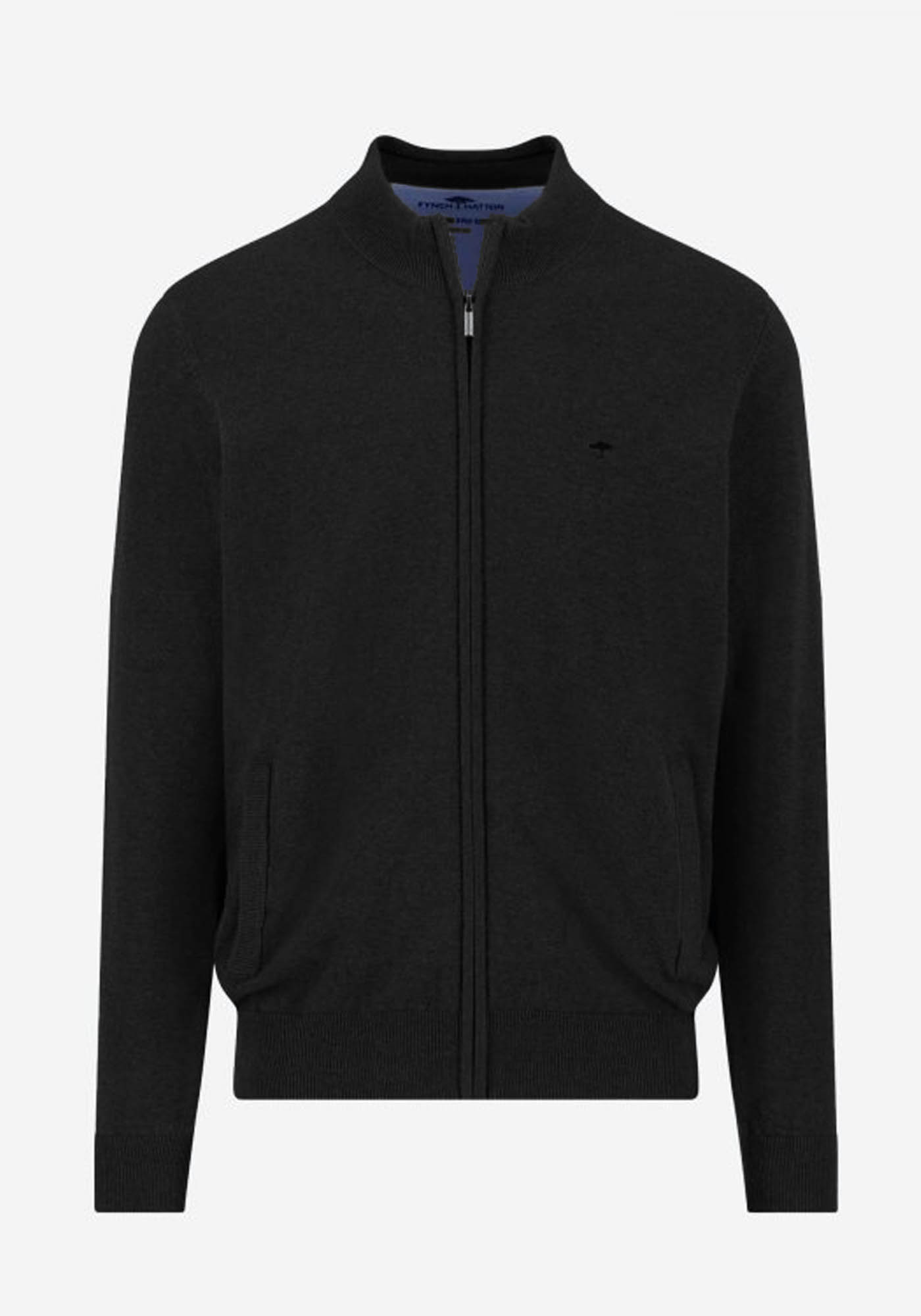 Fynch Hatton Ζακέτα της σειράς Cardigan Zip - 1514 212 999 Black φωτογραφία