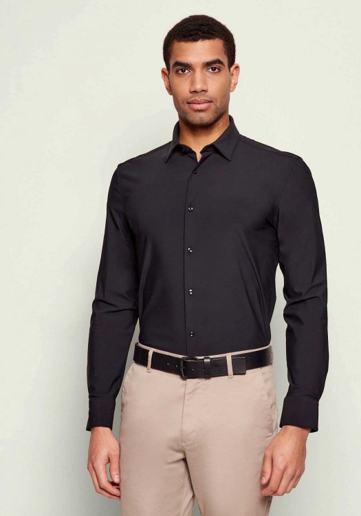 BOSS Πουκάμισο Hank - 50555747 001 Black