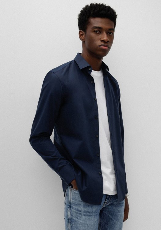 HUGO Πουκάμισο της σειράς Jenno - 50289499 413 Dark Blue