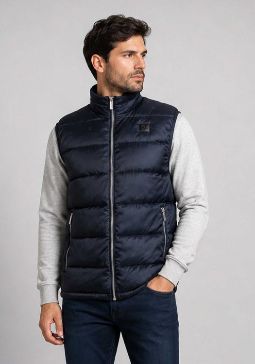 Karl Lagerfeld Αμάνικο Μπουφάν Vest - 505022 563592 690 Midnight Blue