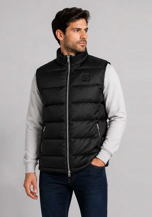 Karl Lagerfeld Αμάνικο Μπουφάν Vest - 505022 563592 990 Black
