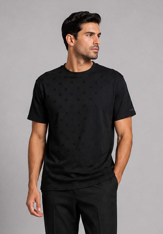 Karl Lagerfeld T Shirt Crewneck 1/2  - 705115 563902 990 Black