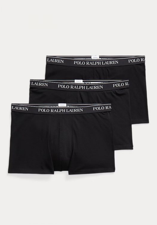 Polo Ralph Lauren Pack 3 Boxers - 714954879 001 Black