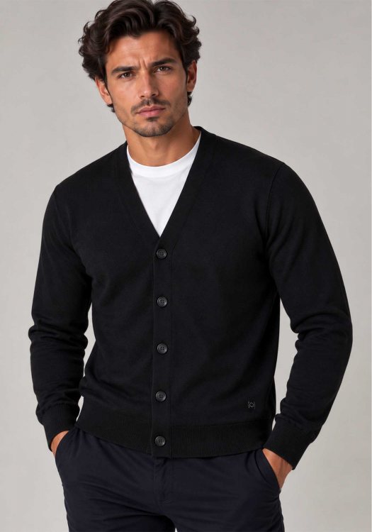 Hamaki-Ho Ζακέτα Cardigan - MI3239H NE Black