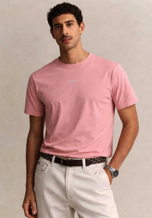 GANT Μπλούζα Small Graphic - 2003405 666 Sunset Pink