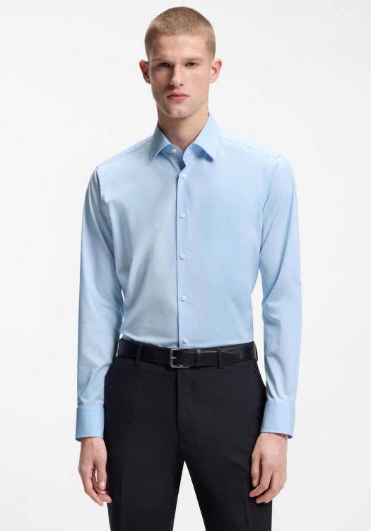 BOSS Πουκάμισο H JOE 214 - 50473265 452 Light Blue