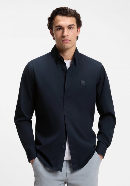 BOSS Πουκάμισο Ricoplus - 50565626 404 Dark BLue