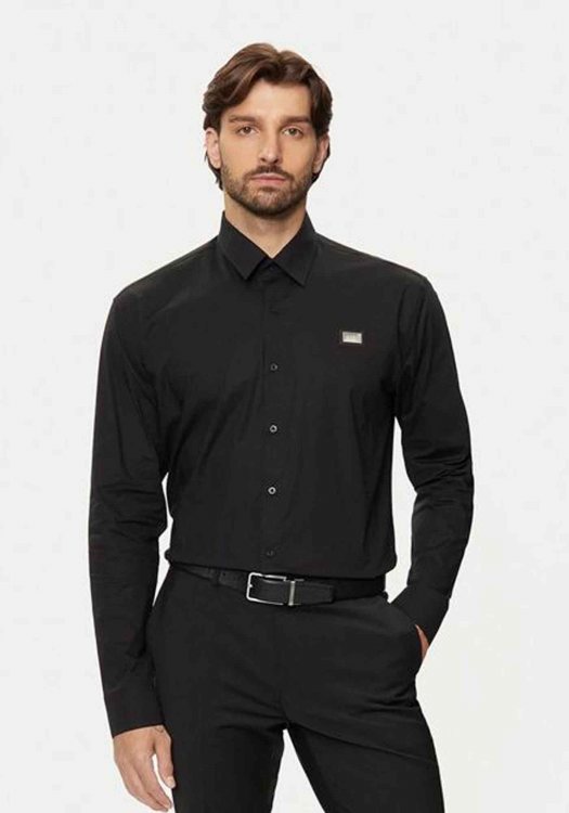Karl Lagerfeld Πουκάμισο της σειράς Basic - 605947 544671 990 Black
