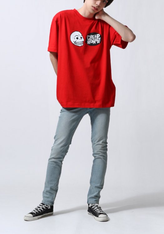 Cheap Monday Κοντομάνικη Μπλούζα της σειράς Scarletred - 0640260 Red