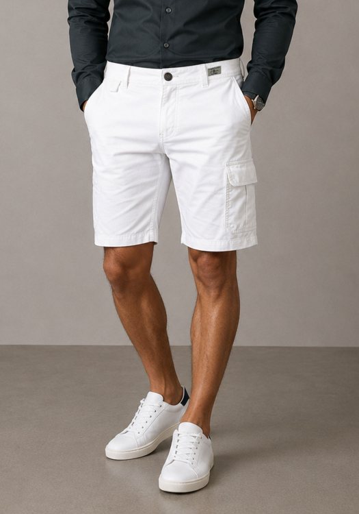 Tommy Hilfiger Βερμούδα Cargo - 0850619056 100 0710040 White