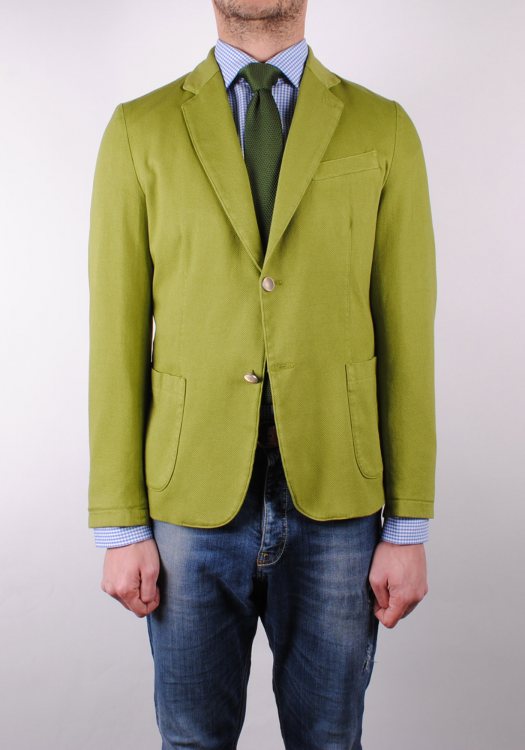 The Italians Gentlemen Blazer - Light Green