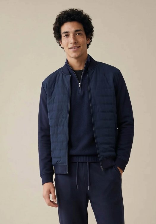 Fynch Hatton Ζακέτα Hybrid - 1000 1361 685 Navy