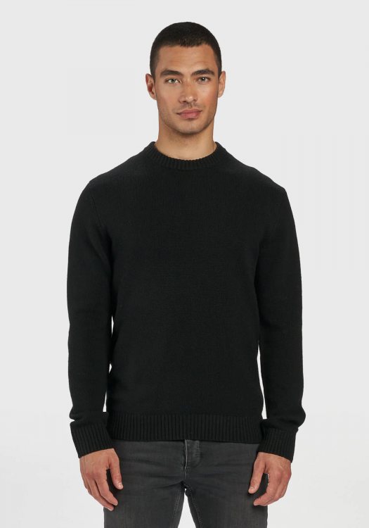 GABBA Πλεκτή μπλούζα της σειράς Towert - 10526 9999 Black