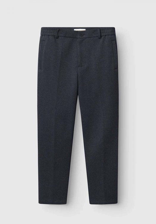 GABBA Chino Παντελόνι της σειράς Monza Tweed - 11539 0580 Navy