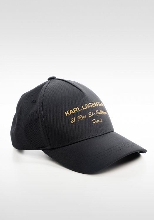 Karl Lagerfeld Καπέλο της σειράς Basecap - 805612 534122 990 Black