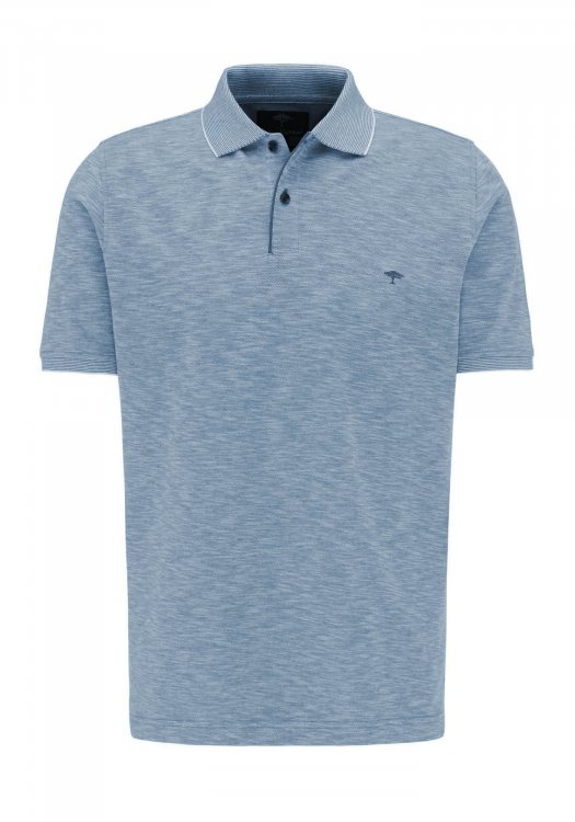Fynch Hatton Polo Μπλούζα σε Regular Fit - 1120 1750 Midnight