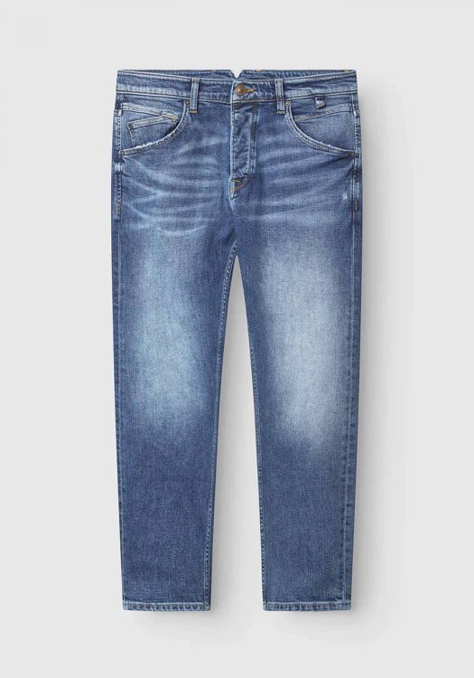 GABBA Jean Παντελόνι της σειράς Alex Cros - 11666 5002 Mid Blue Denim