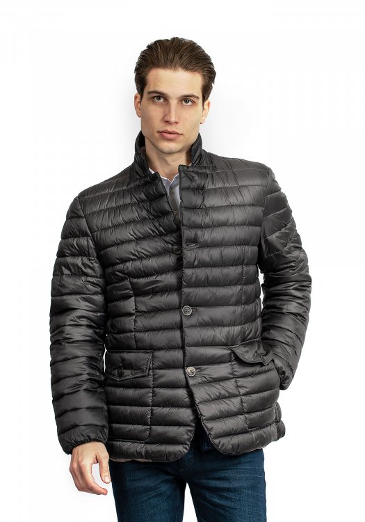 Ανδρικό Jacket Geox σε κανονική γραμμή - Black