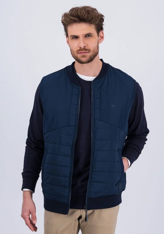 Fynch Hatton Αμάνικο της σειράς Hybrid - 1307 4027 685 Navy