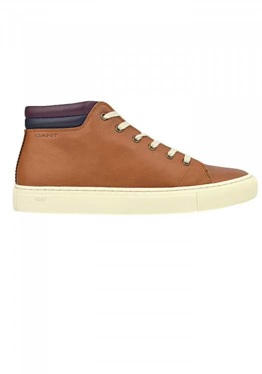 GANT Leather Sneakers της σειράς Bryant - 13641290 G45 Brown