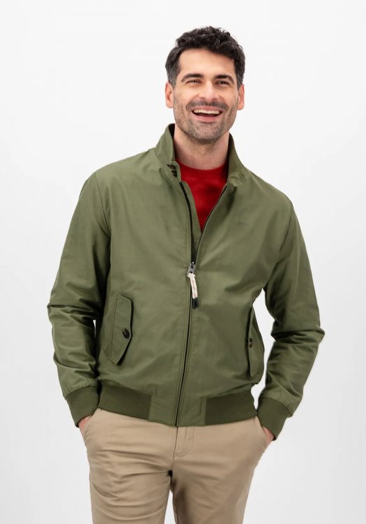 Fynch Hatton Jacket της σειράς Light Blouson - 1402 2618 701 Dusty Olive