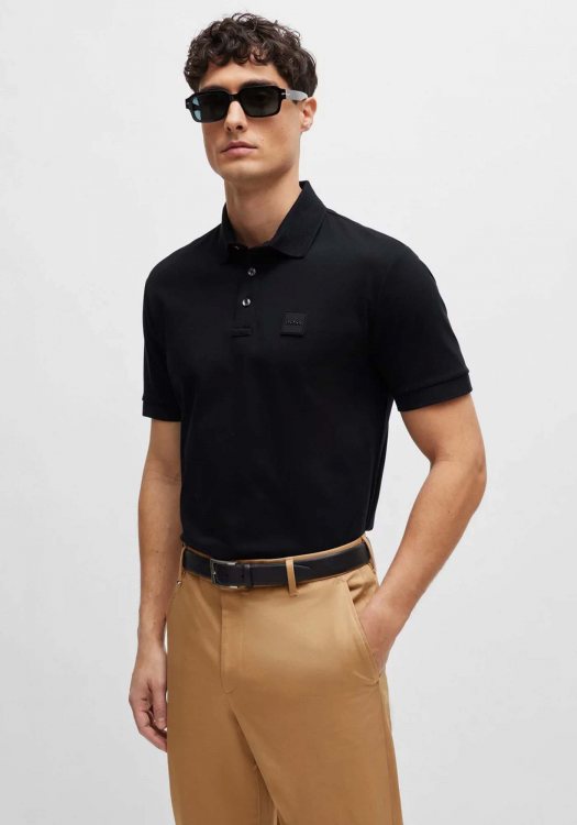 BOSS Polo της σειράς Parlay 143 - 50515596 002 Black