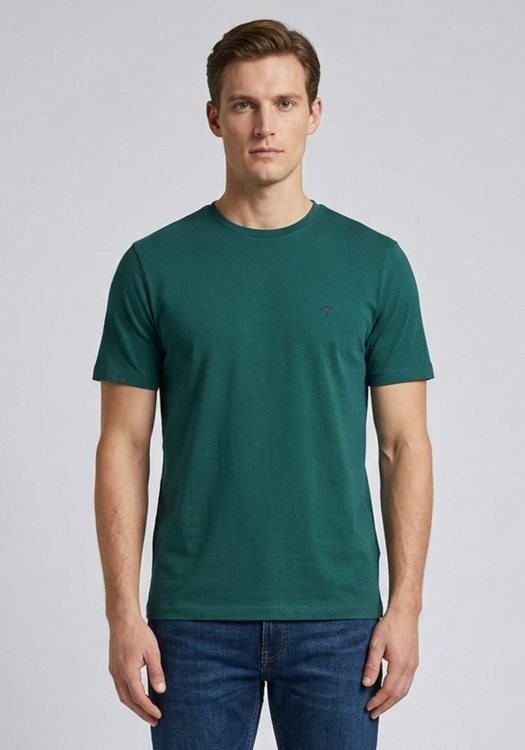 Fynch Hatton Μπλούζα της σειράς Basic - 1513 1500 727 Pine Green