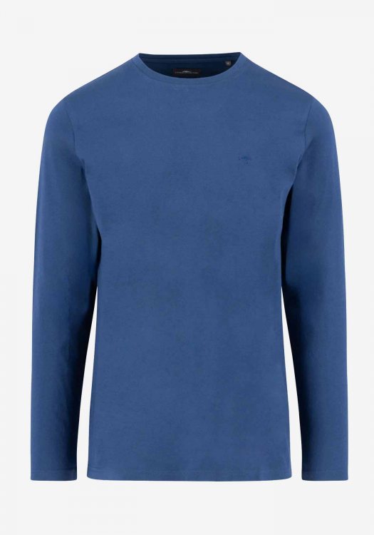 Fynch Hatton Μπλούζα της σειράς Interlock - 1514 1924 638 Misty Blue