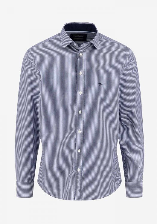 Fynch Hatton Πουκάμισο της σειράς Stripe - 1514 6303 685 Navy
