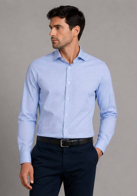 Daniel Hechter Πουκάμισο Shark  - 60212 152506 650 Light Blue