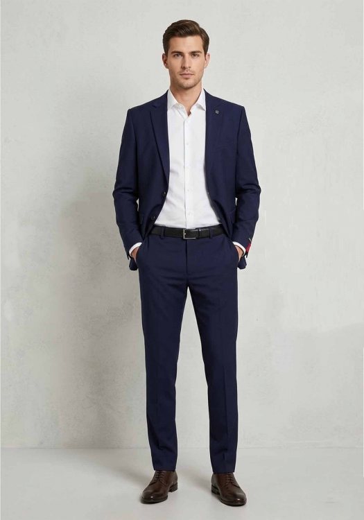 Karl Lagerfeld Κοστούμι Clever NOS - 155200 562035 690 Blue