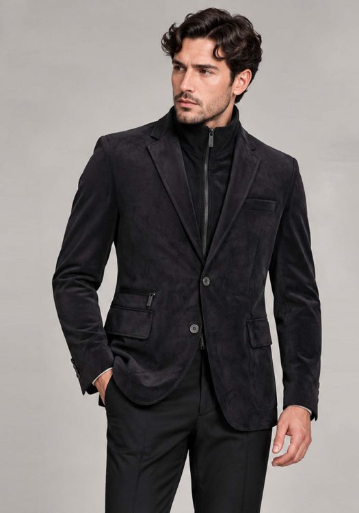 Karl Lagerfeld Σακάκι Blazer Street - 155382 564040 990 Black