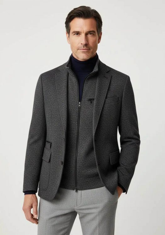 Karl Lagerfeld Σακάκι Blazer Street - 155382 564041 991 Grey