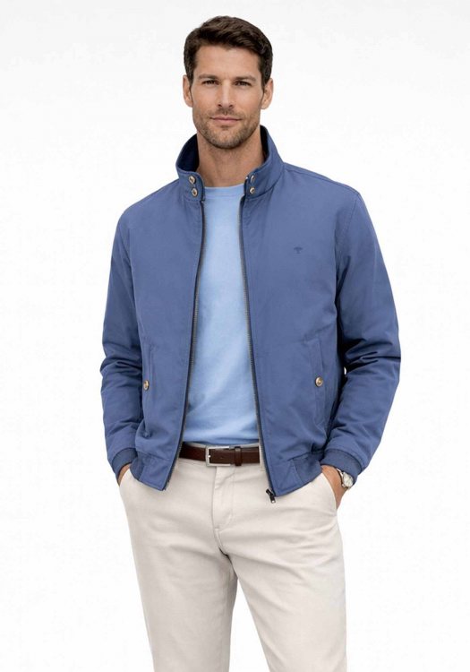 Fynch Hatton Jacket Harrington - 1602 2602 655 Horizon