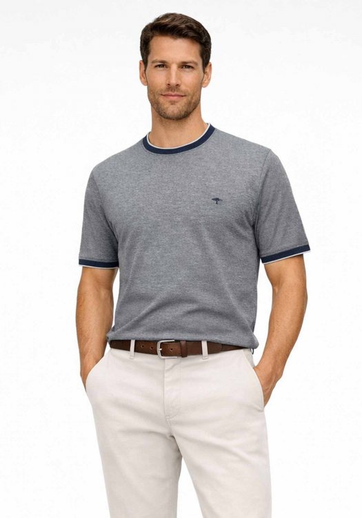 Fynch Hatton Μπλούζα O Neck - 1603 1912 685 Navy