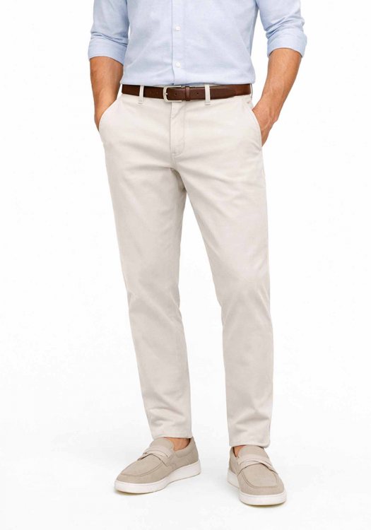 Fynch Hatton Παντελόνι Chino - 1603 2818 834 Stone