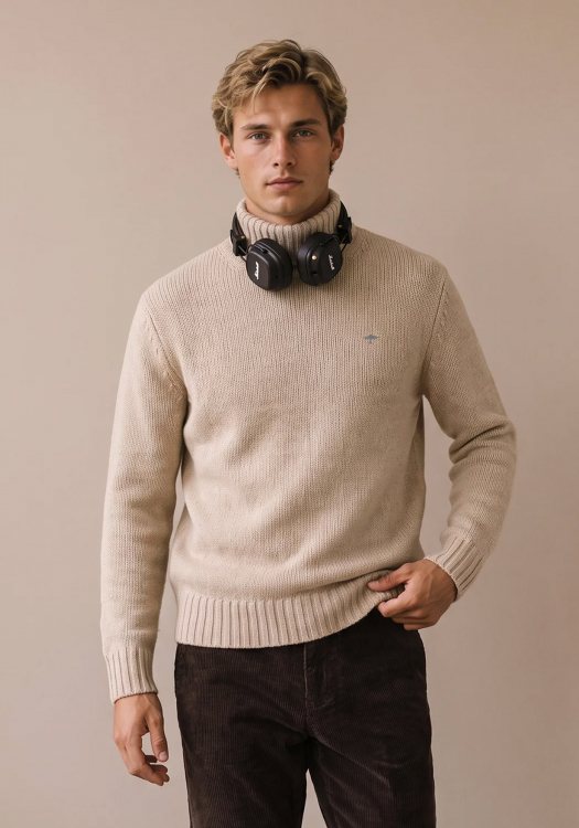 Fynch Hatton Ζιβάγκο Rollneck - 1608 336 864 Taupe