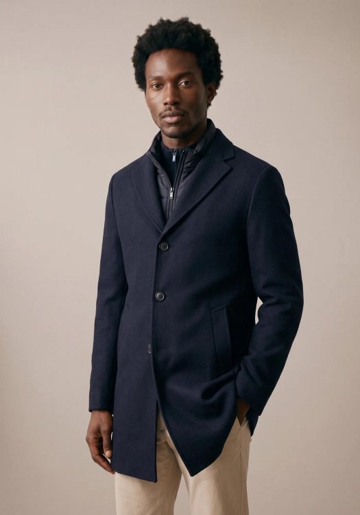 Fynch Hatton Παλτό RWS - 1610 2420 688 Navy