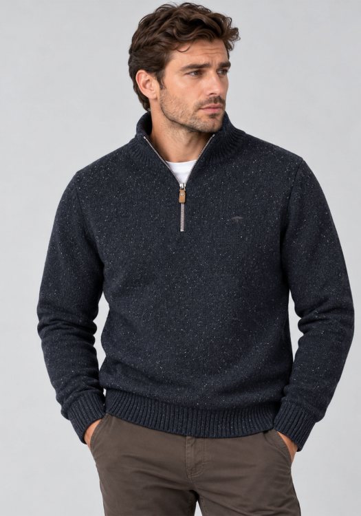 Fynch Hatton Sweater  Troyer - 610 346 690 Navy 