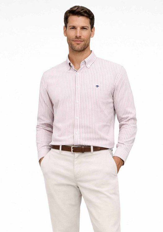 Fynch Hatton Πουκάμισο Soft Oxford - 1613 8440 464 Magnolia