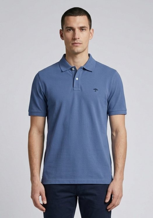 Fynch Hatton Polo Μπλούζα Supima Cotton - 1613 1700 655 Horizon