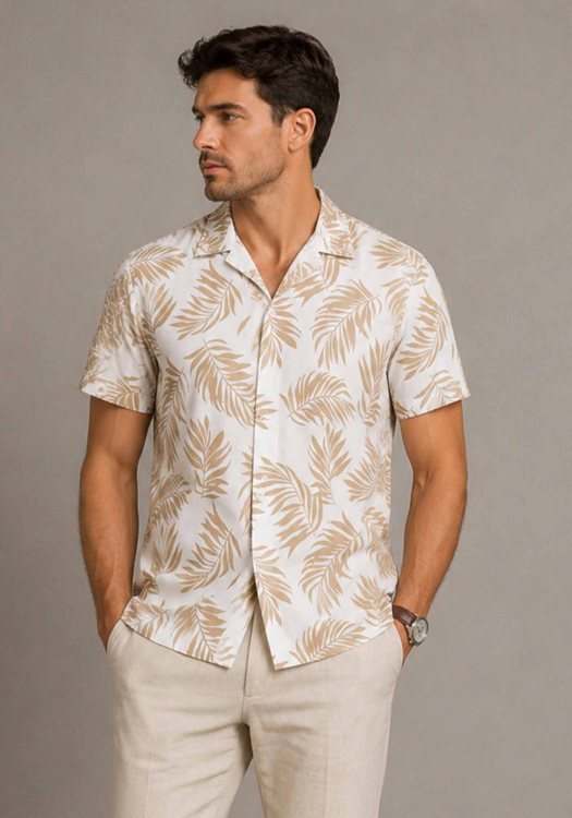 Daniel Hechter Πουκάμισο Casual - 60652 161604 410 Sand