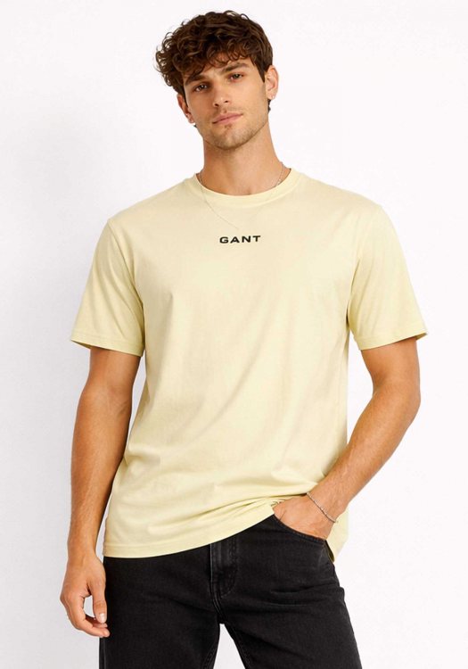 GANT Μπλούζα Small Graphic - 2003405 713 Vanilla Yellow