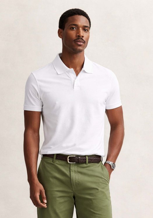 GANT Polo Open Collar - 2014124 113 White