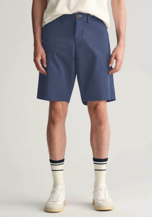 GANT Βερμούδα της σειράς Twill - 205066 401 Blue 