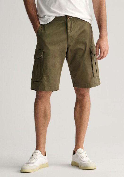 GANT Βερμούδα της σειράς Cargo - 205069 301 Juniper Green
