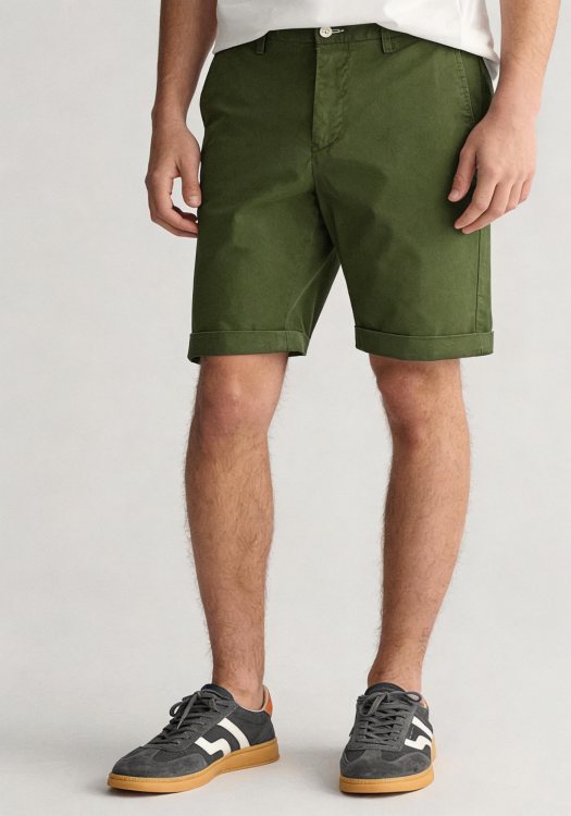 GANT Βερμούδα της σειράς Twill - 205620 379 Forest Green