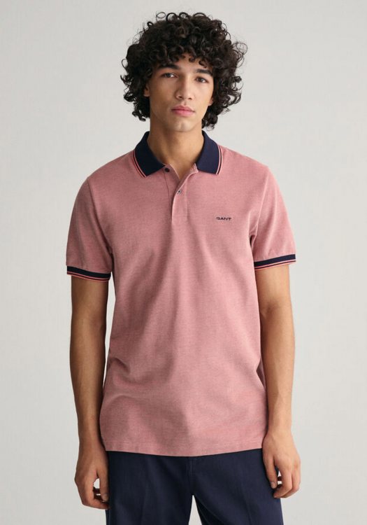 GANT Piqué Polo Μπλούζα της σειράς Oxford - 2057029 628 Sunset Pink