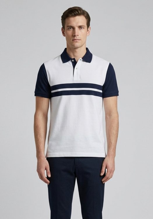 Thomas Burberry Μπλούζα Polo - 21462 12724 3092 White